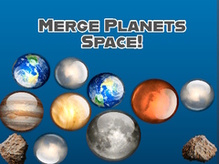 Spēle Merge Planets Space!