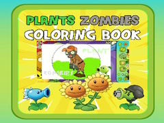 Spēle Plants vs Zombies Coloring