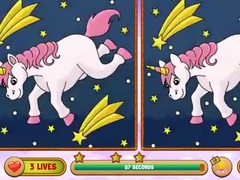 Spēle Unicorn Find The Differences