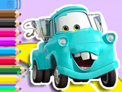 Spēle Coloring Book: Mater Cars