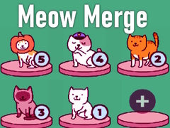 Spēle Meow Merge