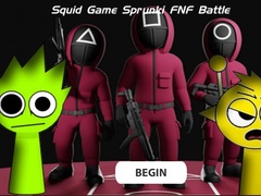 Spēle Squid Game Sprunki Fnf Battle