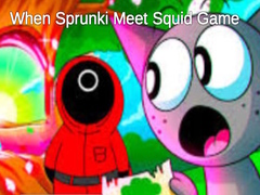 Spēle When Sprunki Meet Squid Game