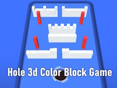 Spēle Hole 3d Color Block Game