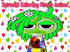 Spēle Sprunki Coloring Music Anime