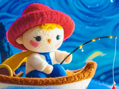 Spēle Jigsaw Puzzle: Starry Night Fishing