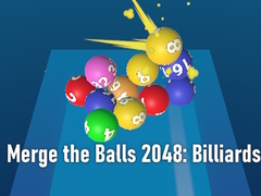 Spēle Merge the Balls 2048: Billiards!