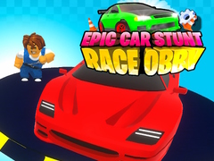 Spēle Epic Car Stunt Race Obby