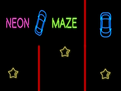 Spēle Neon Car Maze