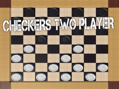 Spēle Checkers Two Player