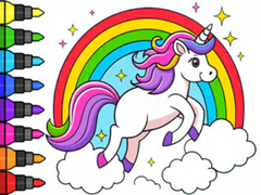 Spēle Coloring Book: Magical Unicorn