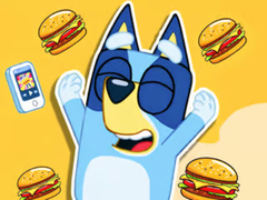 Spēle Jigsaw Puzzle: Burger Dog Bluey