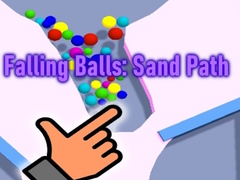 Spēle Falling Balls: Sand Path