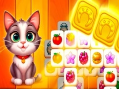 Spēle Cat Town Tile Match Puzzle