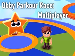 Spēle Obby Parkour Race: Multiplayer