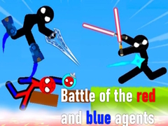 Spēle Battle of the red and blue agents