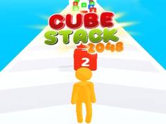 Spēle Cube Stack 2048