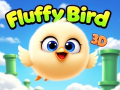 Spēle Fluffy Bird 3D