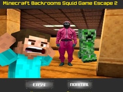 Spēle Minecraft Backrooms Squid Game Escape 2