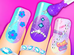 Spēle Coloring Book: Nail Art