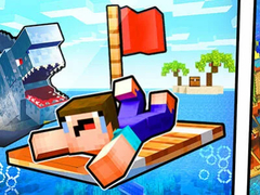 Spēle Noob Raft: Ocean Survival