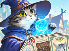 Spēle Jigsaw Puzzle: Cat's Card Arena