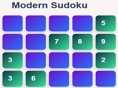 Spēle Modern Sudoku