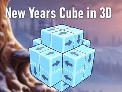 Spēle New Years Cube in 3D