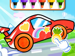 Spēle Coloring Book: Racing Car