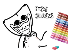 Spēle Huggy Coloring