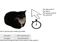 Spēle Spinning Cat Clicker