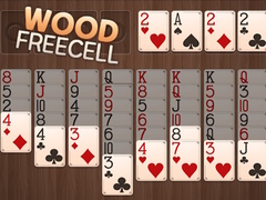 Spēle Wood Freecell