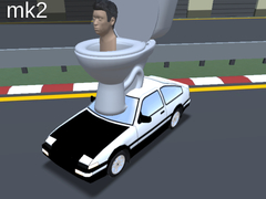 Spēle Skibidi Toilet Racing Multiplayer