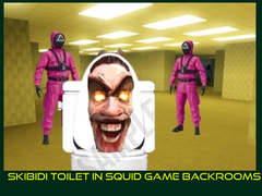 Spēle Skibidi Toilet in Squid Game Backrooms