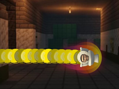 Spēle Skibidi Toilet Snake.io in Minecraft