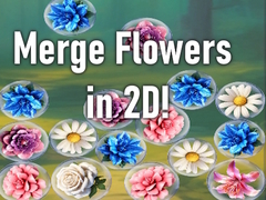 Spēle Merge Flowers in 2D!