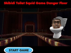 Spēle Skibidi Toilet Squid Game Danger Floor