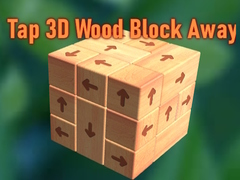 Spēle Tap 3D Wood Block Away