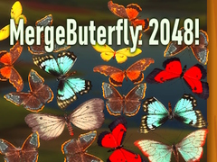 Spēle MergeButerfly: 2048!