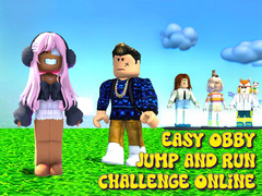 Spēle Easy Obby Jump and Run Challenge Online