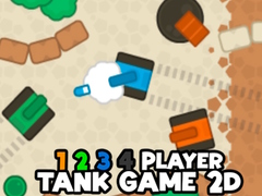 Spēle 1 2 3 4 Player Tank Game 2D