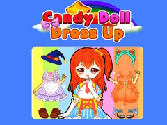 Spēle Candy Doll Dress Up 