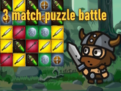 Spēle 3 match puzzle battle