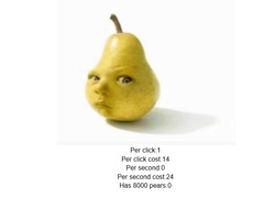 Spēle Baby Pear Clicker