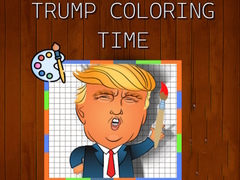 Spēle Trump Coloring Time