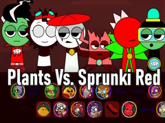 Spēle Plants Vs. Sprunki Red