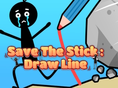 Spēle Save The Stick: Draw Line