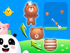 Spēle Animal Merge: Bubble Shooter