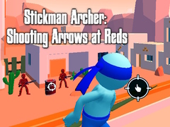 Spēle Stickman Archer: Shooting Arrows at Reds