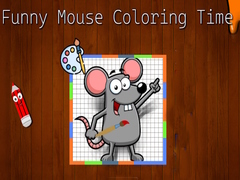 Spēle Funny Mouse Coloring Time